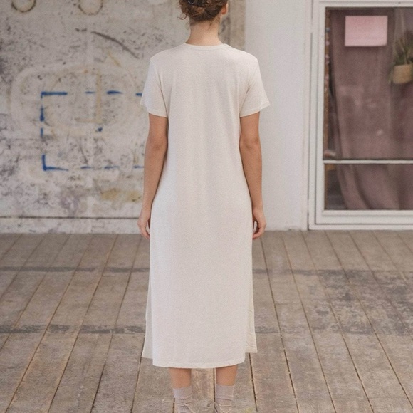 Baserange wild silk tee dress S NWOT - Picture 2 of 7